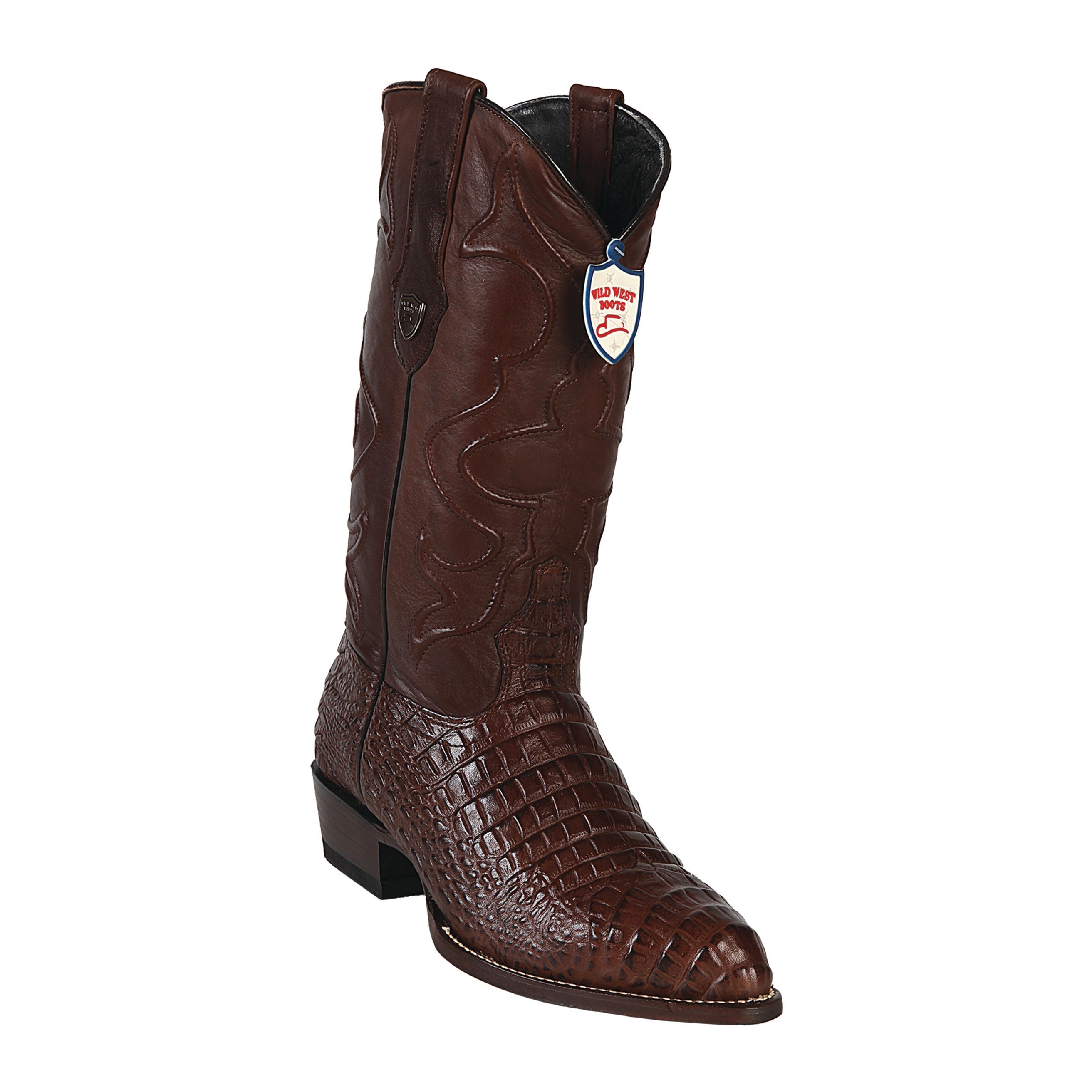 Men's Wild West Caiman Belly Print Boots J Toe
