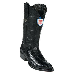 Men's Wild West Caiman Tail Boots J Toe