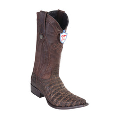 Men's Wild West Caiman Belly Boots Snip Toe