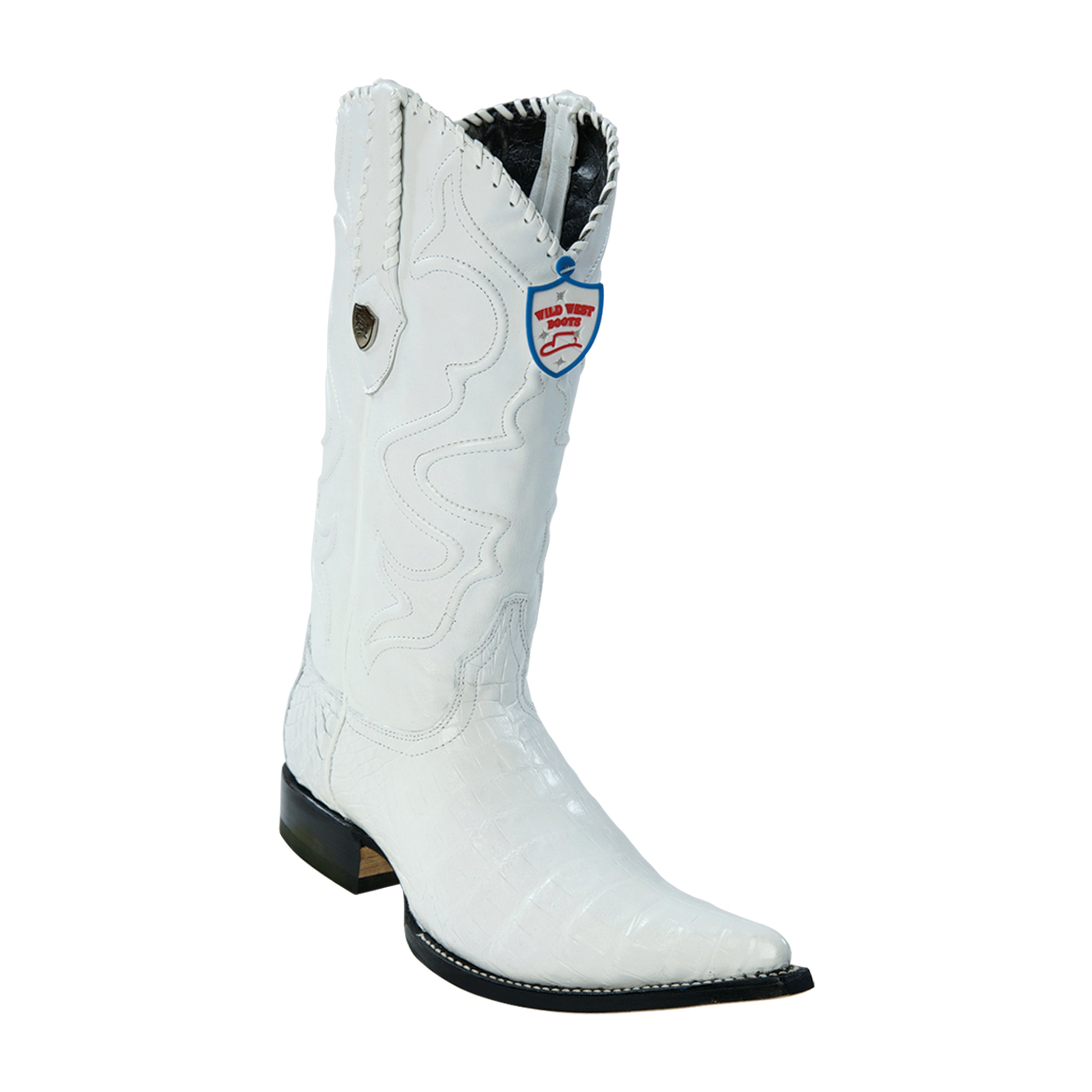 Men's Wild West Caiman Belly Boots 3x Toe