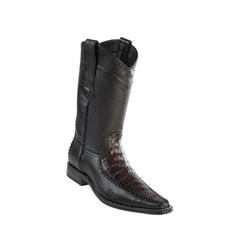 Men's Wild West Caiman Belly With Deer Boots European Square Toe
