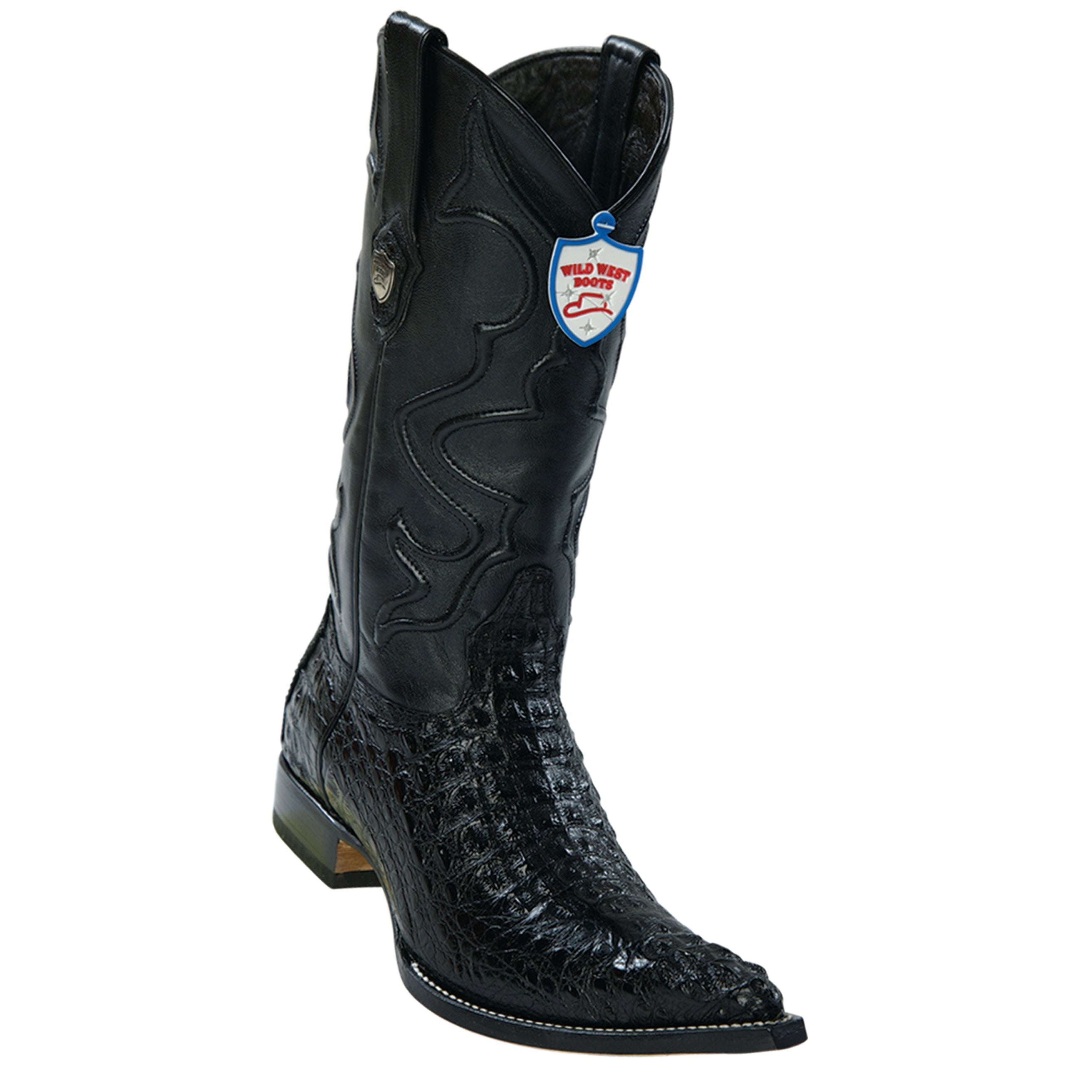 Men's Wild West Caiman Hornback Boots 3x Toe