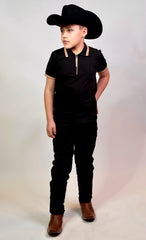 Isaac Black Casual Shirt