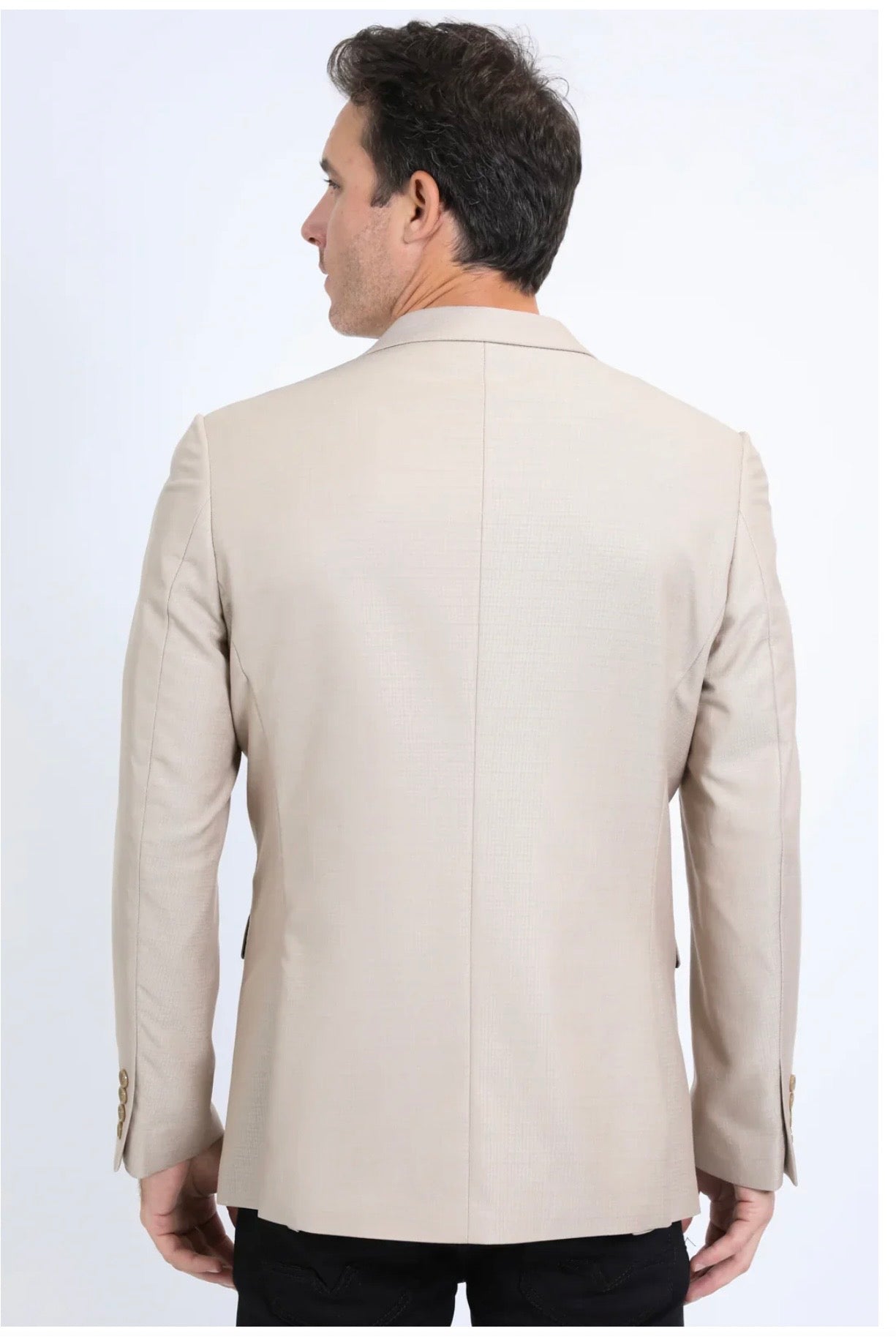 Men's Platini Khaki Western Blazer