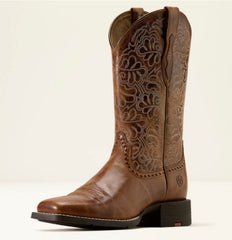 Women's Ariat Round Up Remuda Wide Square Toe Boots