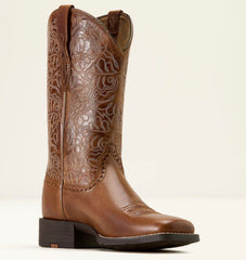 Women's Ariat Round Up Remuda Wide Square Toe Boots