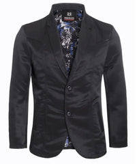 Men's Western Black Blazer