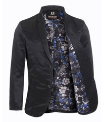Men's Western Black Blazer