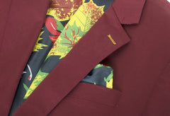 Men's Burgundy Blazer