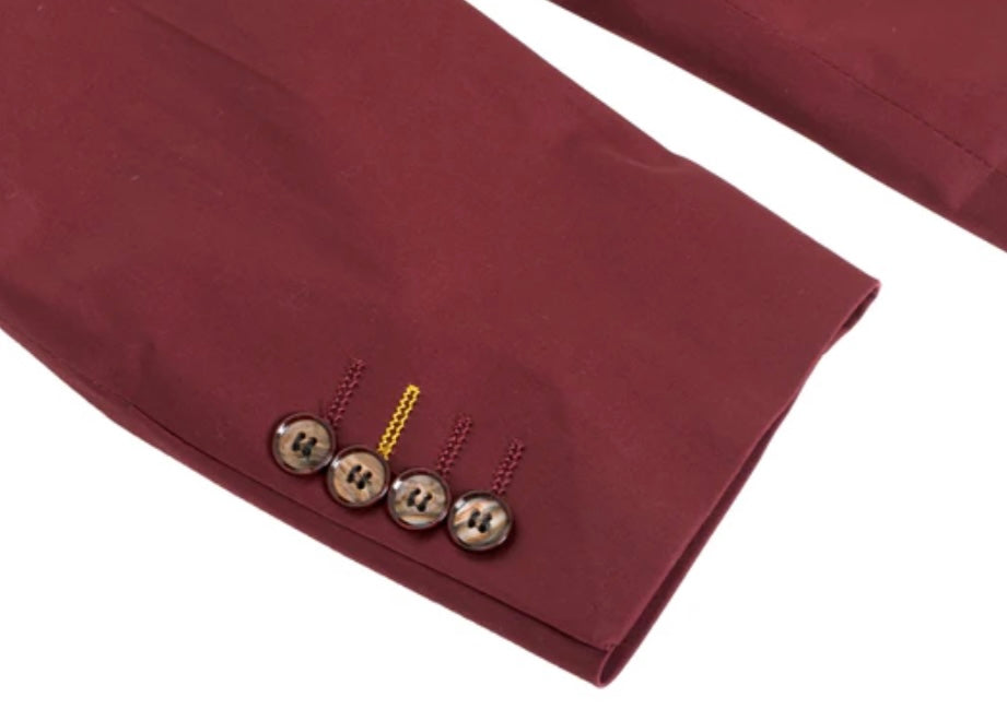 Men's Burgundy Blazer