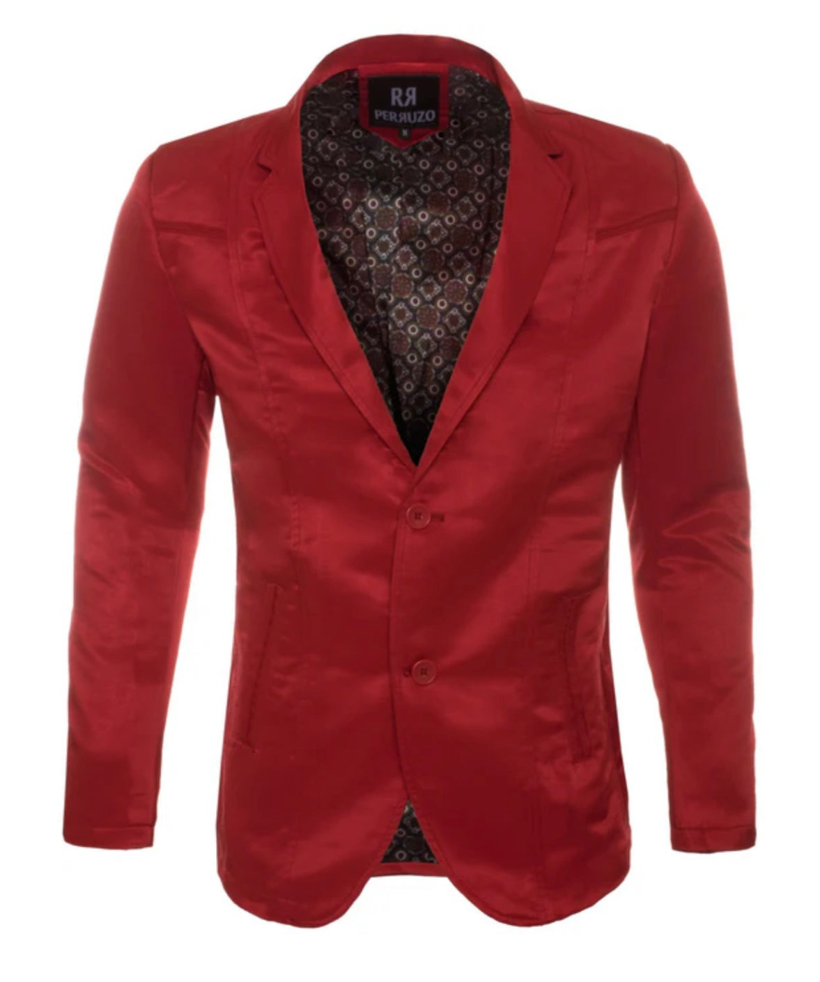 Men's Western Red Blazer
