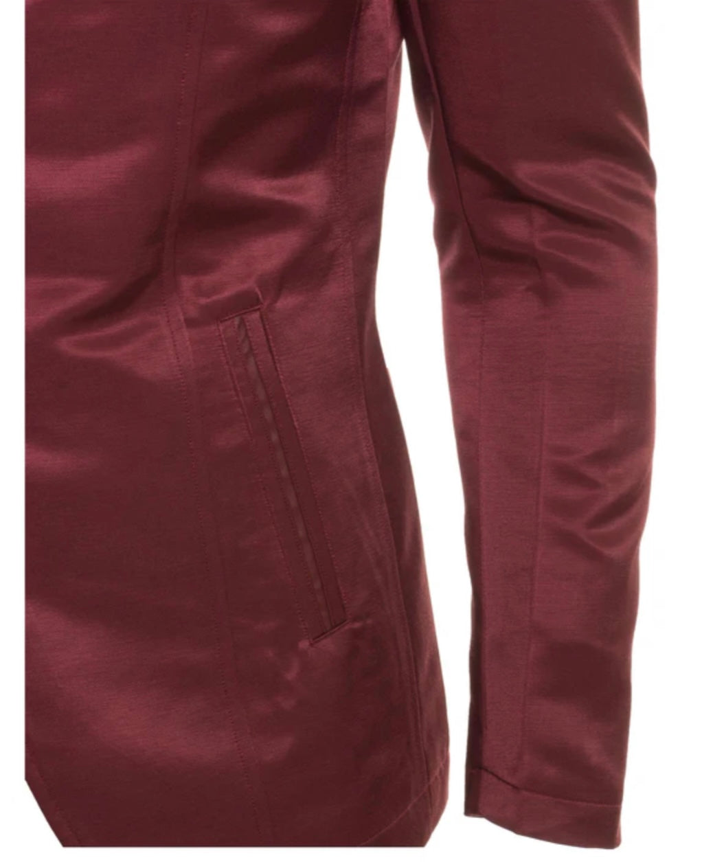 Men's Western Burgundy Blazer