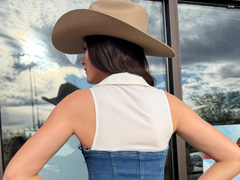 Johanna Denim Top Light