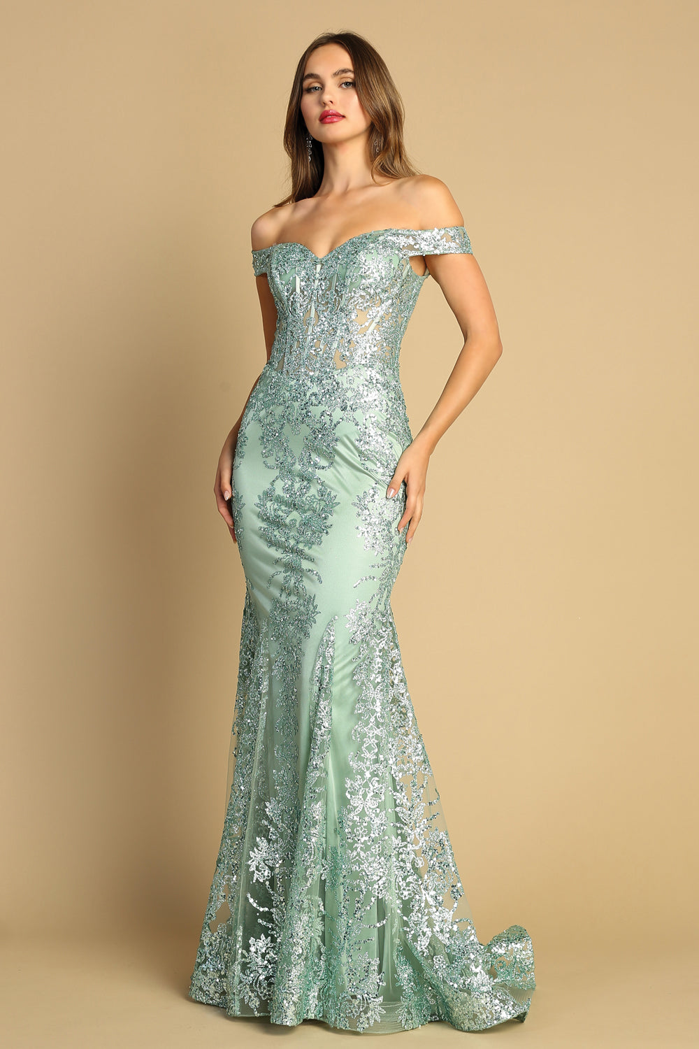 Adora Design Evening Gown 3123