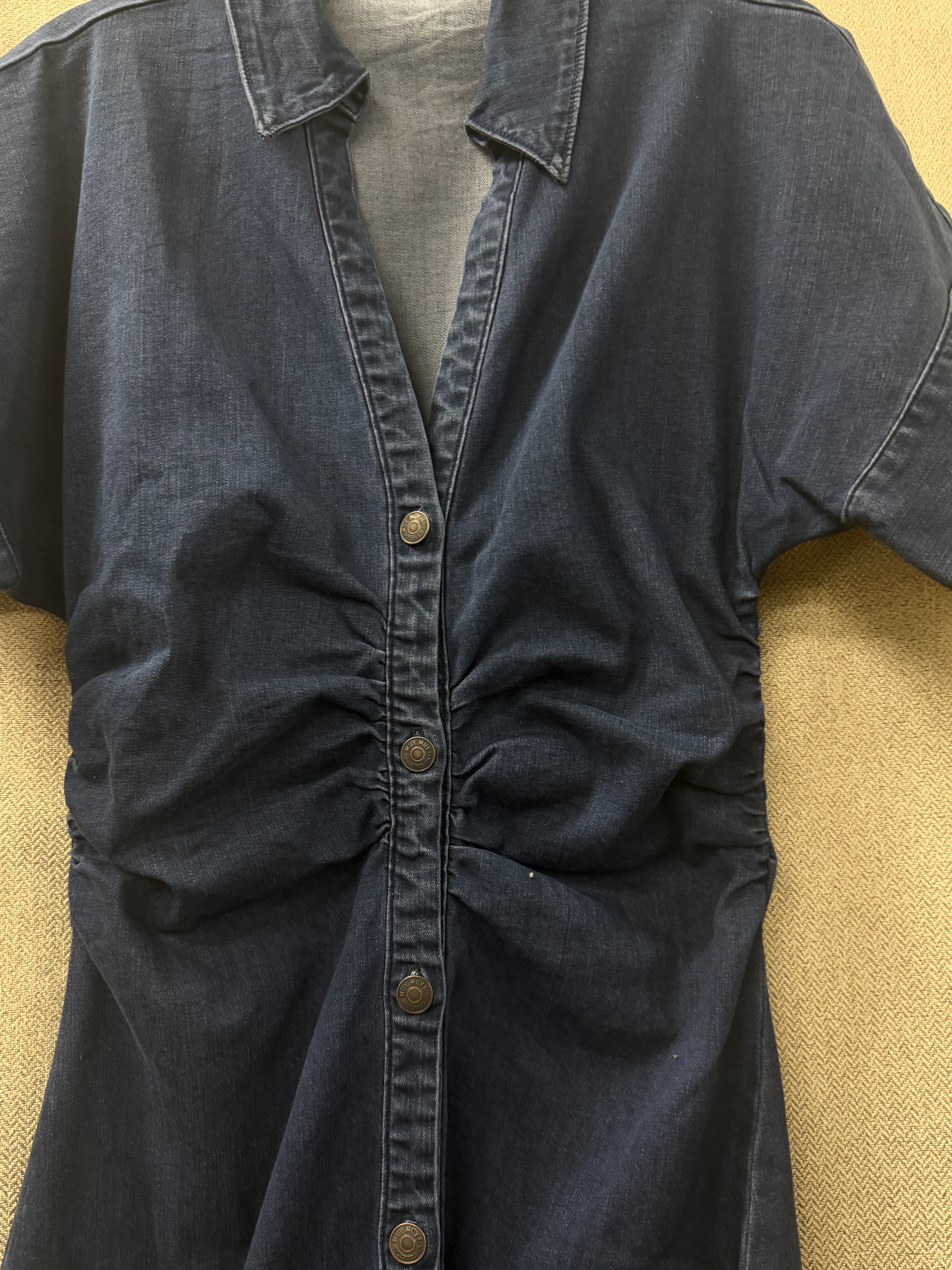 Jennifer Denim Midi Dress