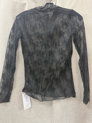 Rebecca Lace Top Black