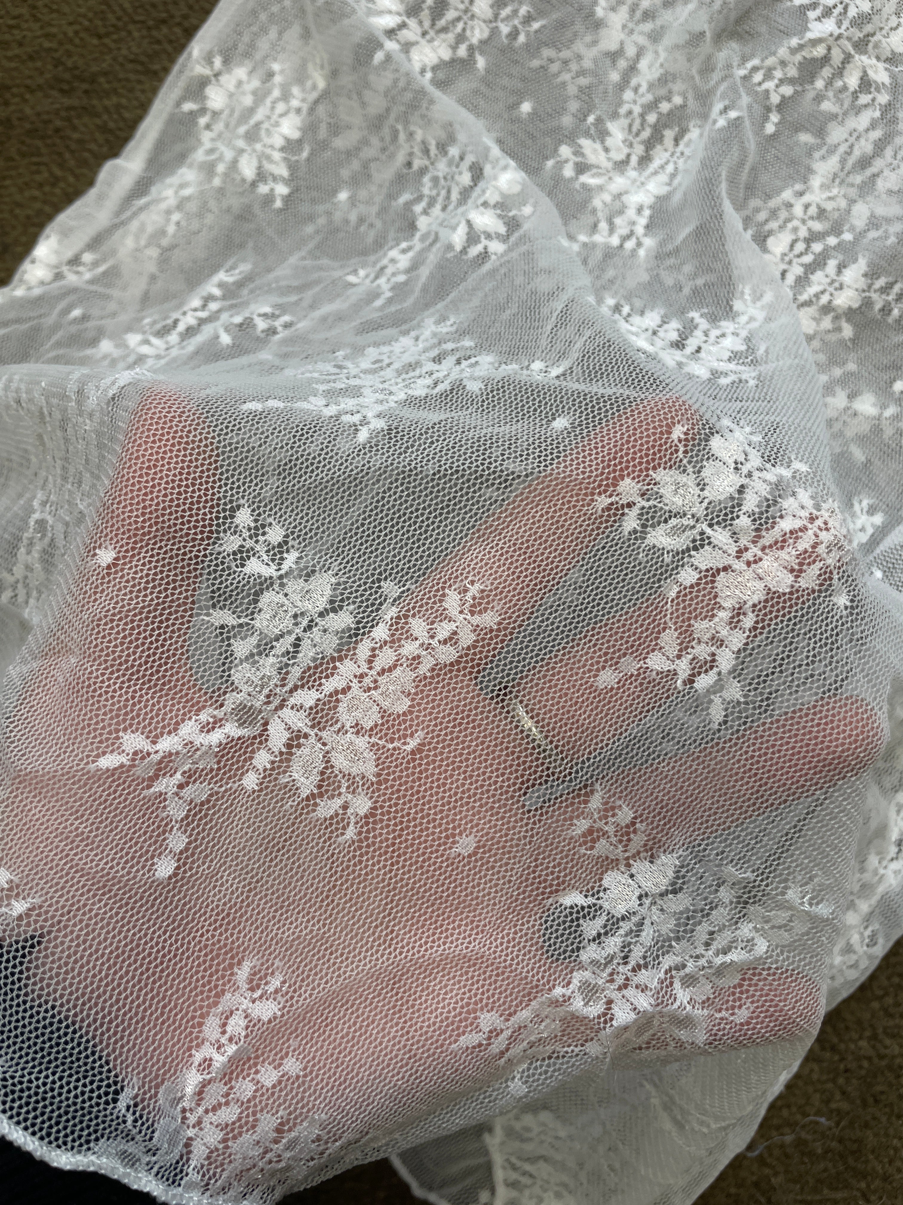 Rebecca Lace Top White