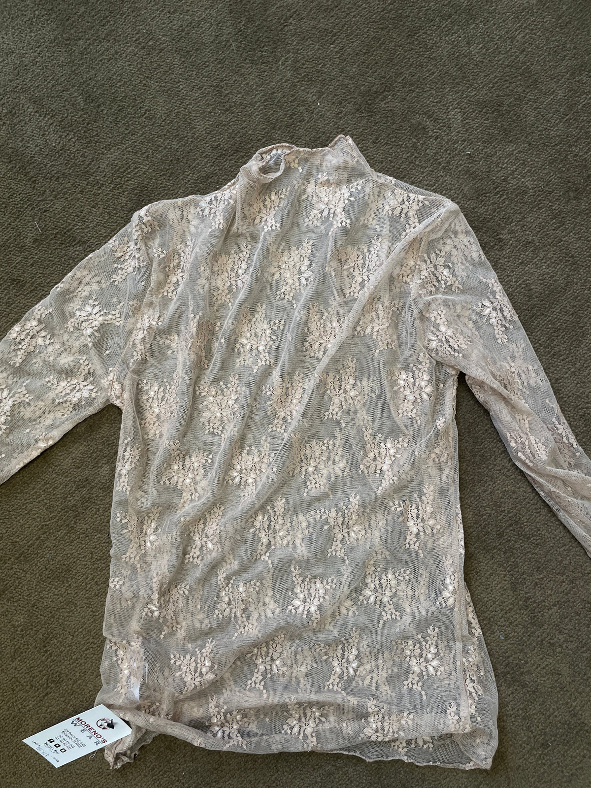 Rebecca Lace Top Nude