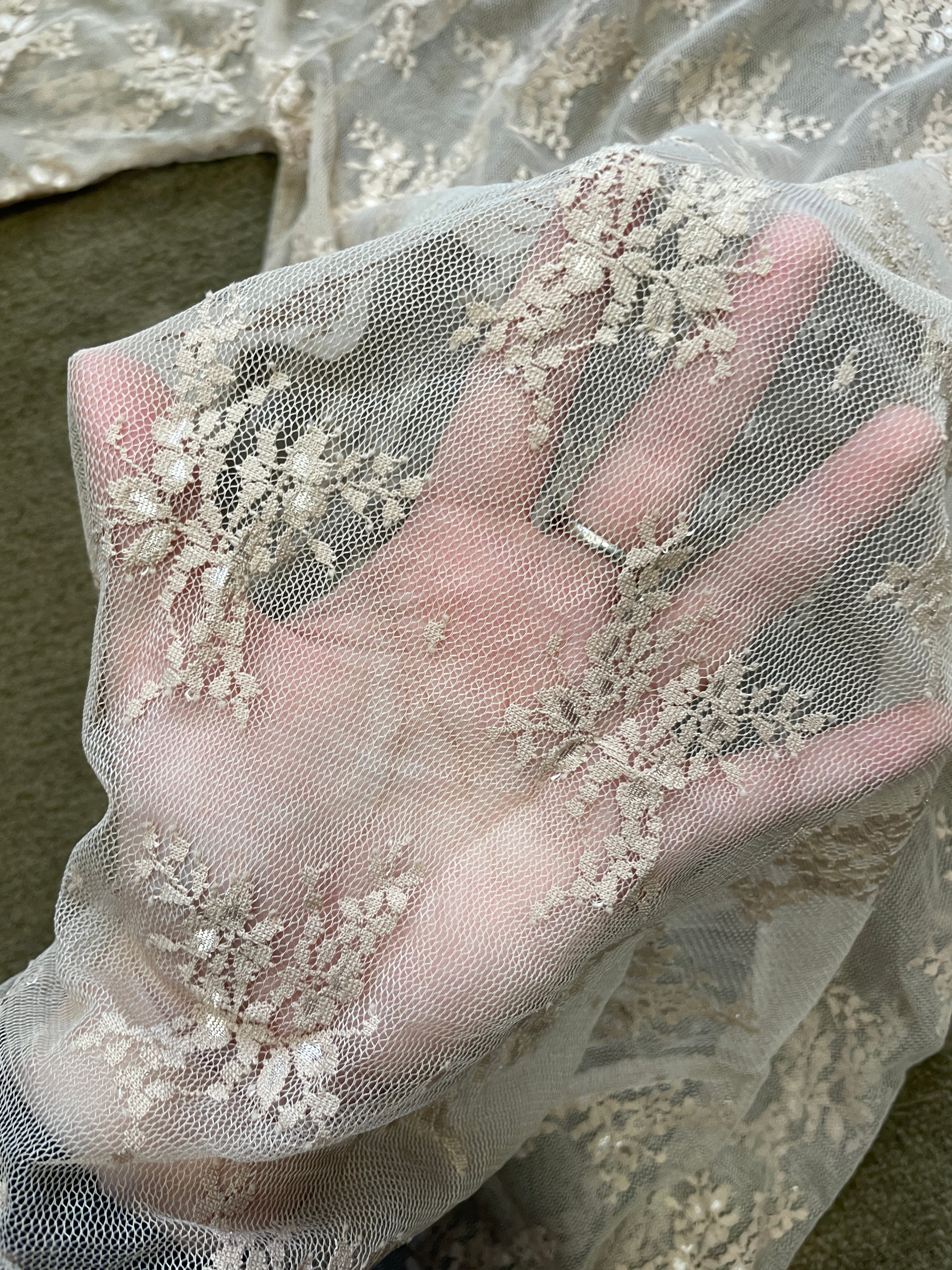 Rebecca Lace Top Nude
