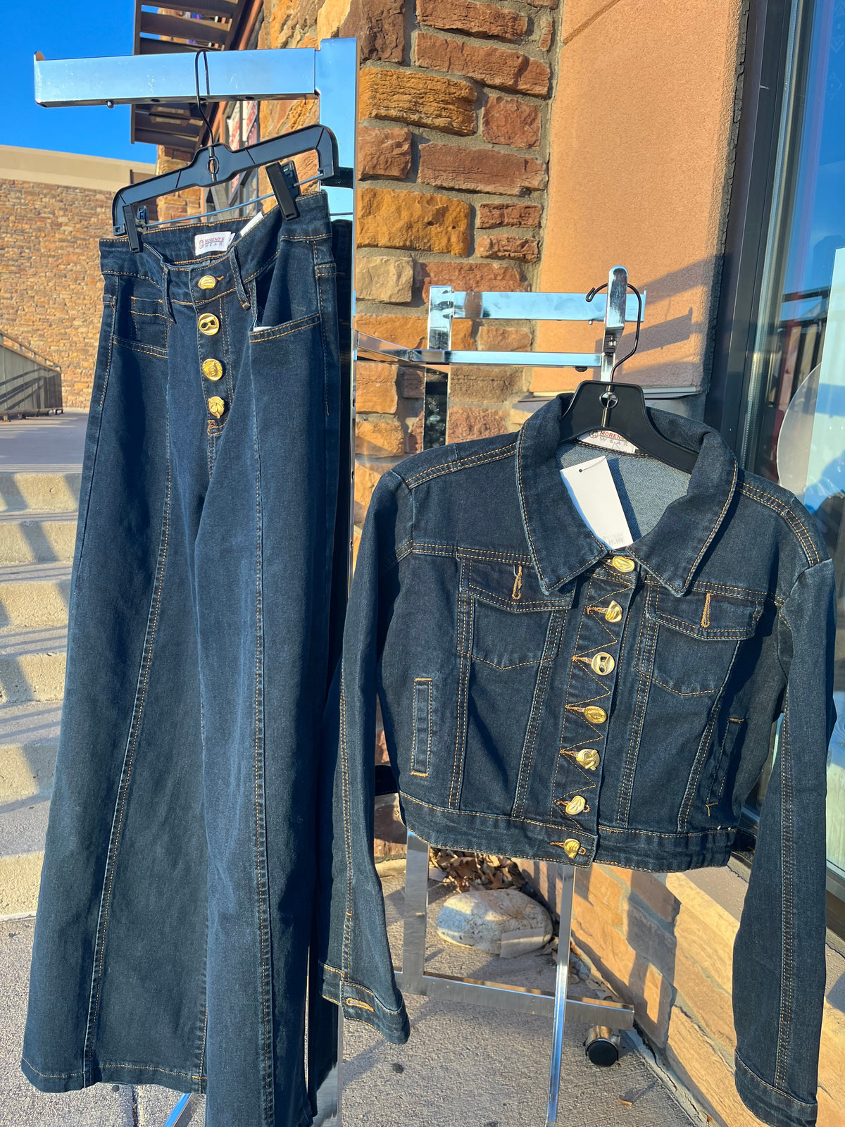 Isamar Denim Set
