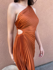 Sofia Copper Dress