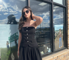 Analia Black Dress