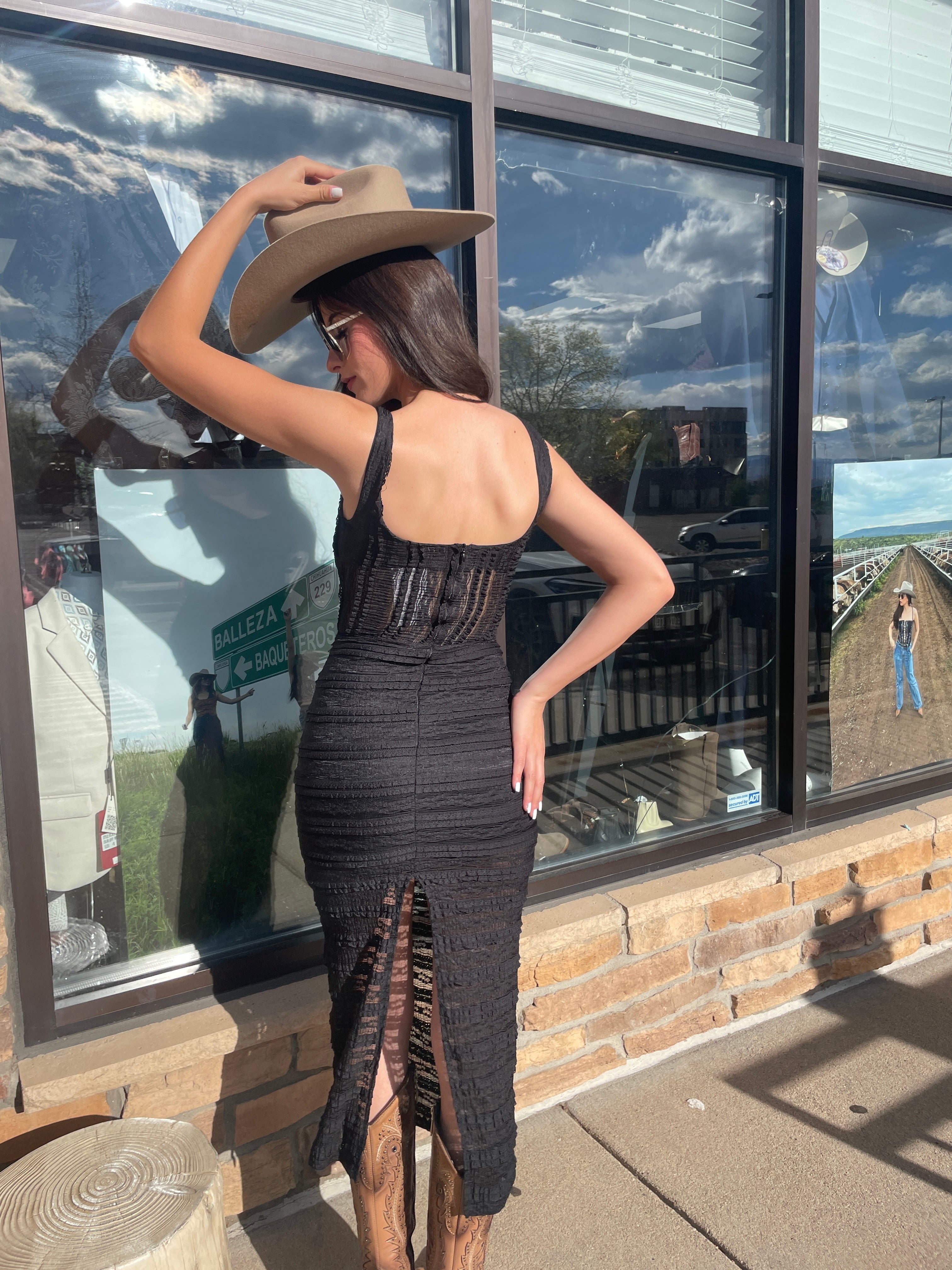 Bella Dress Black