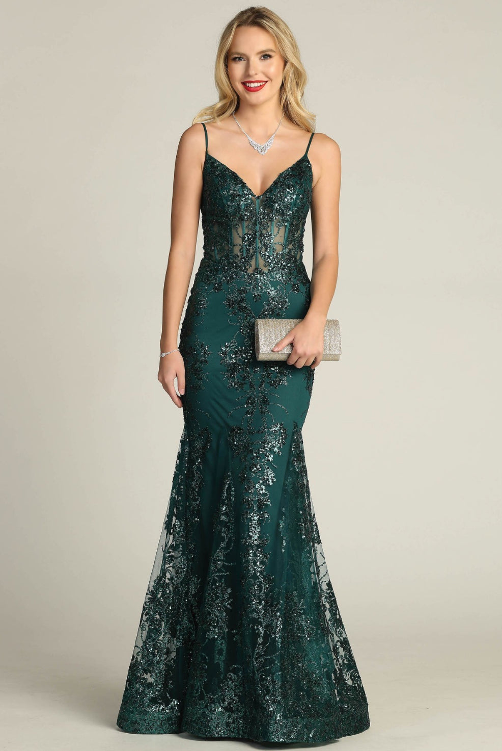 Chicas Evening Gown C813