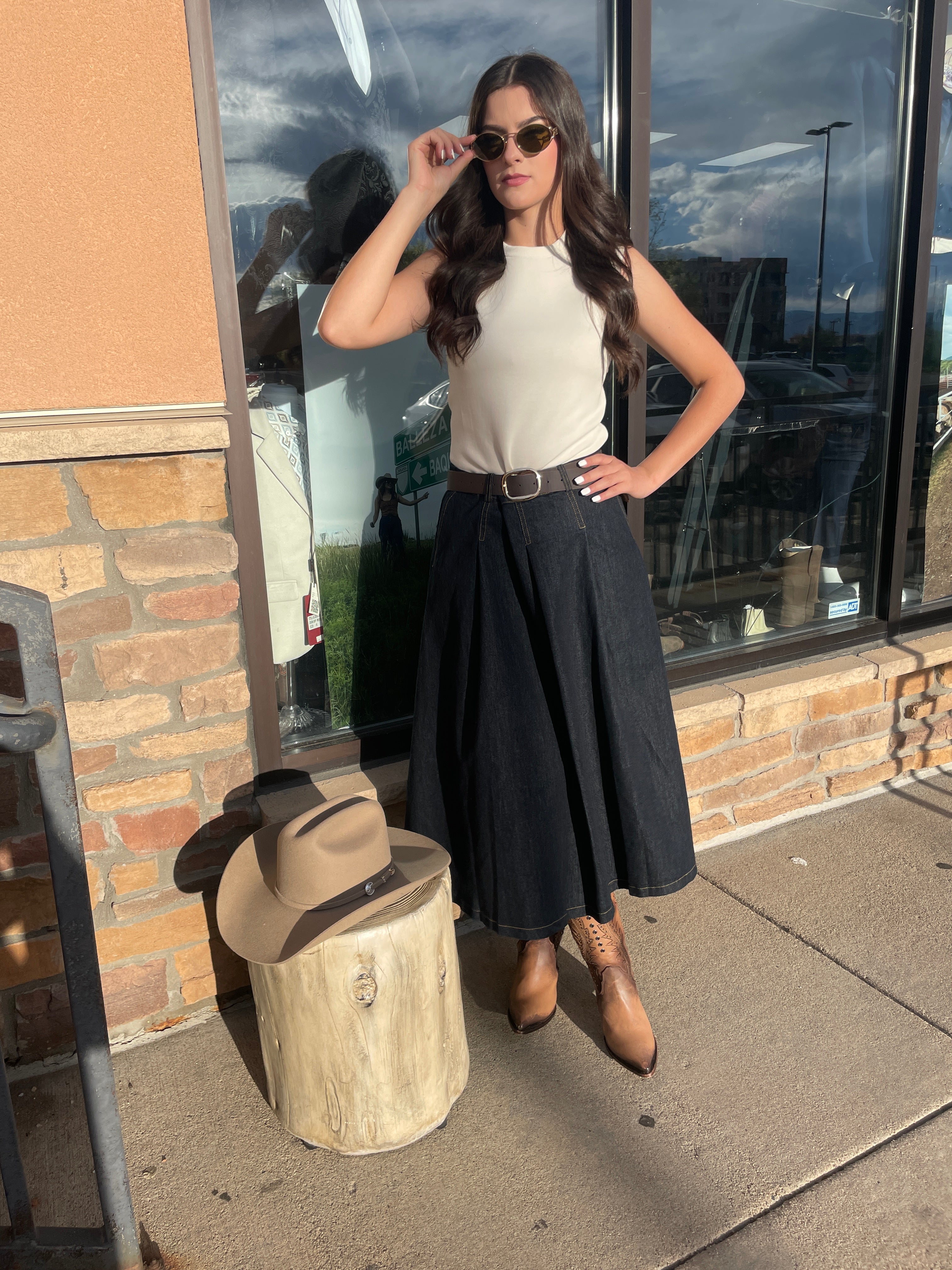 Irene Dress with Belt