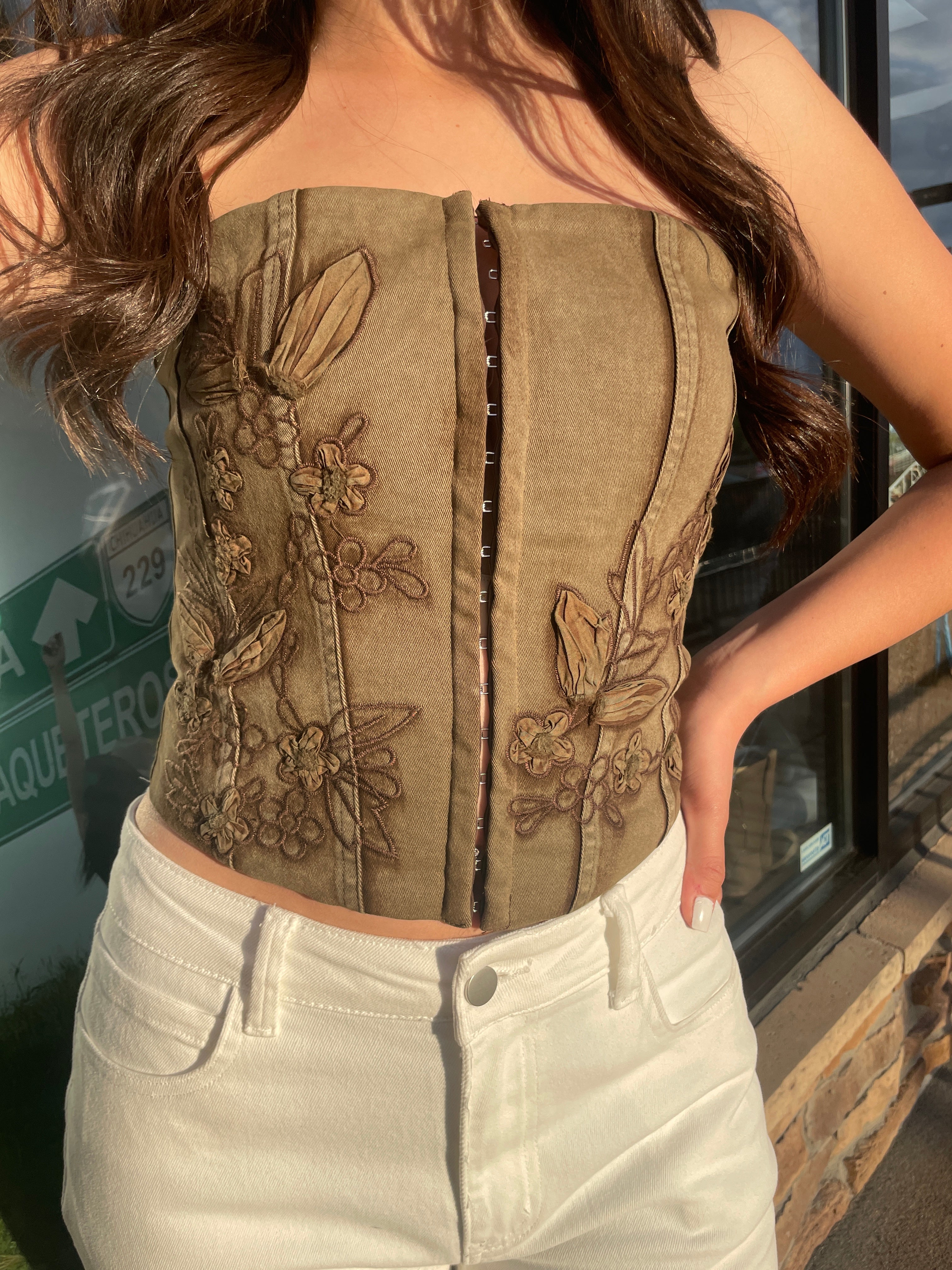 Denisse Corset Top