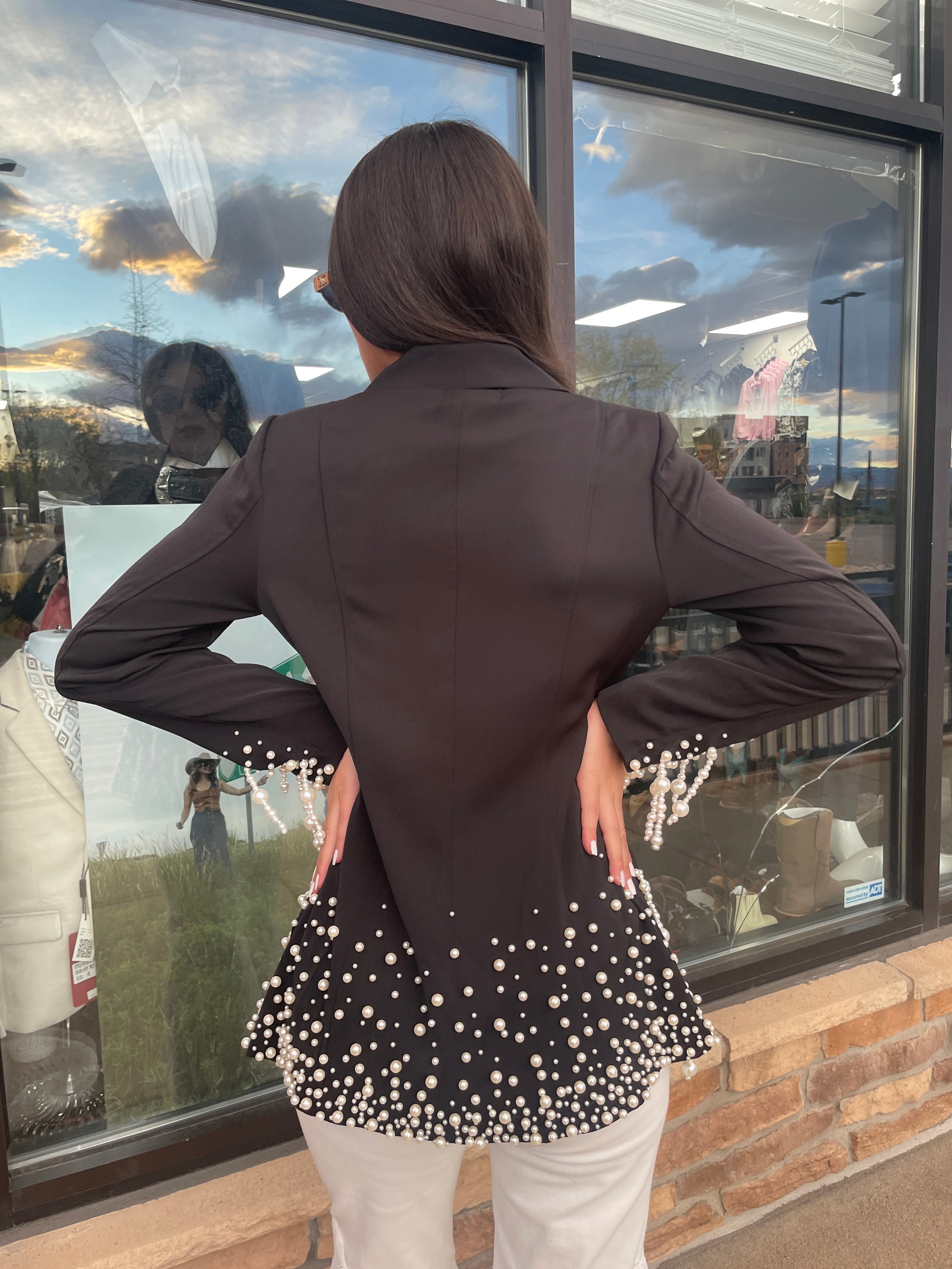 Perla Blazer Black