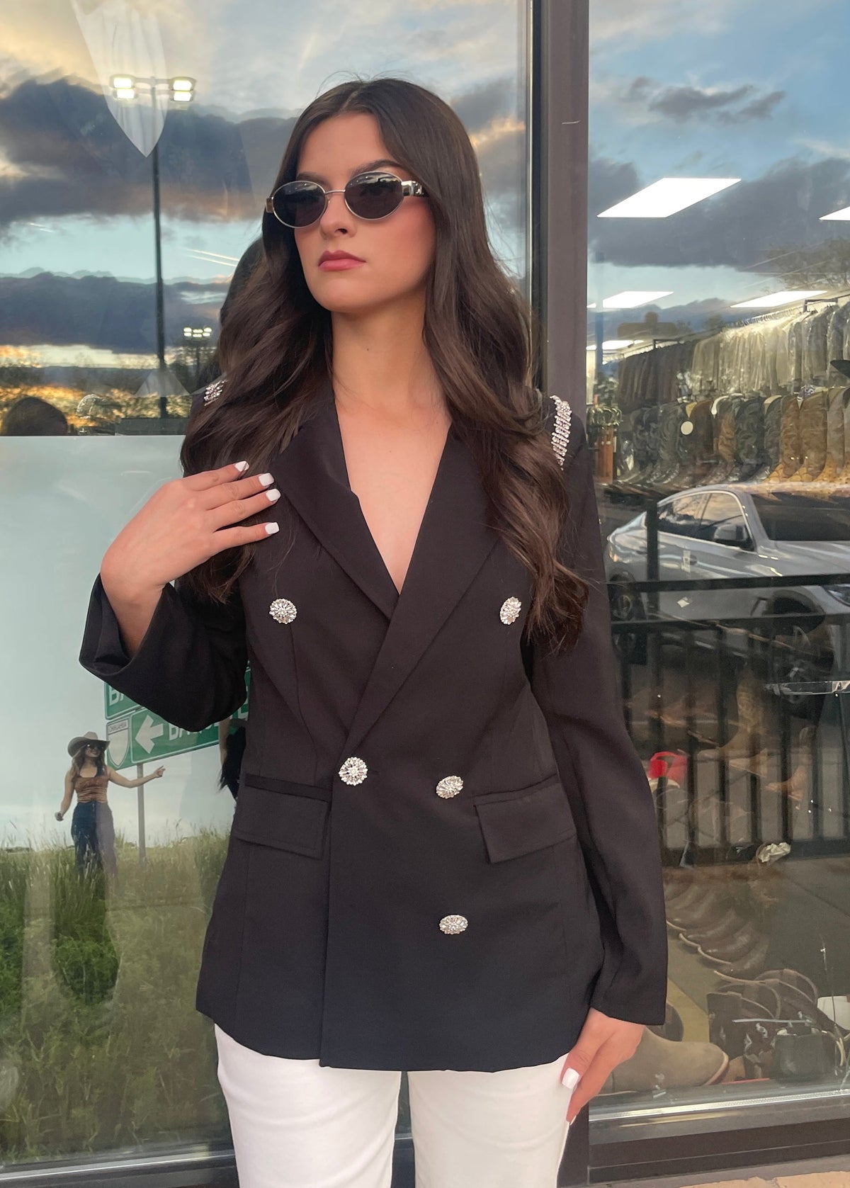 Aurora Blazer Black