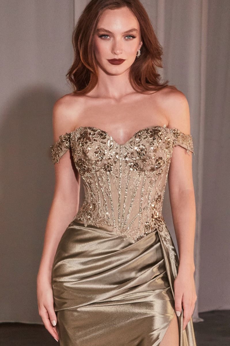 LaDivine by Cinderella Divine Evening Gown CD803