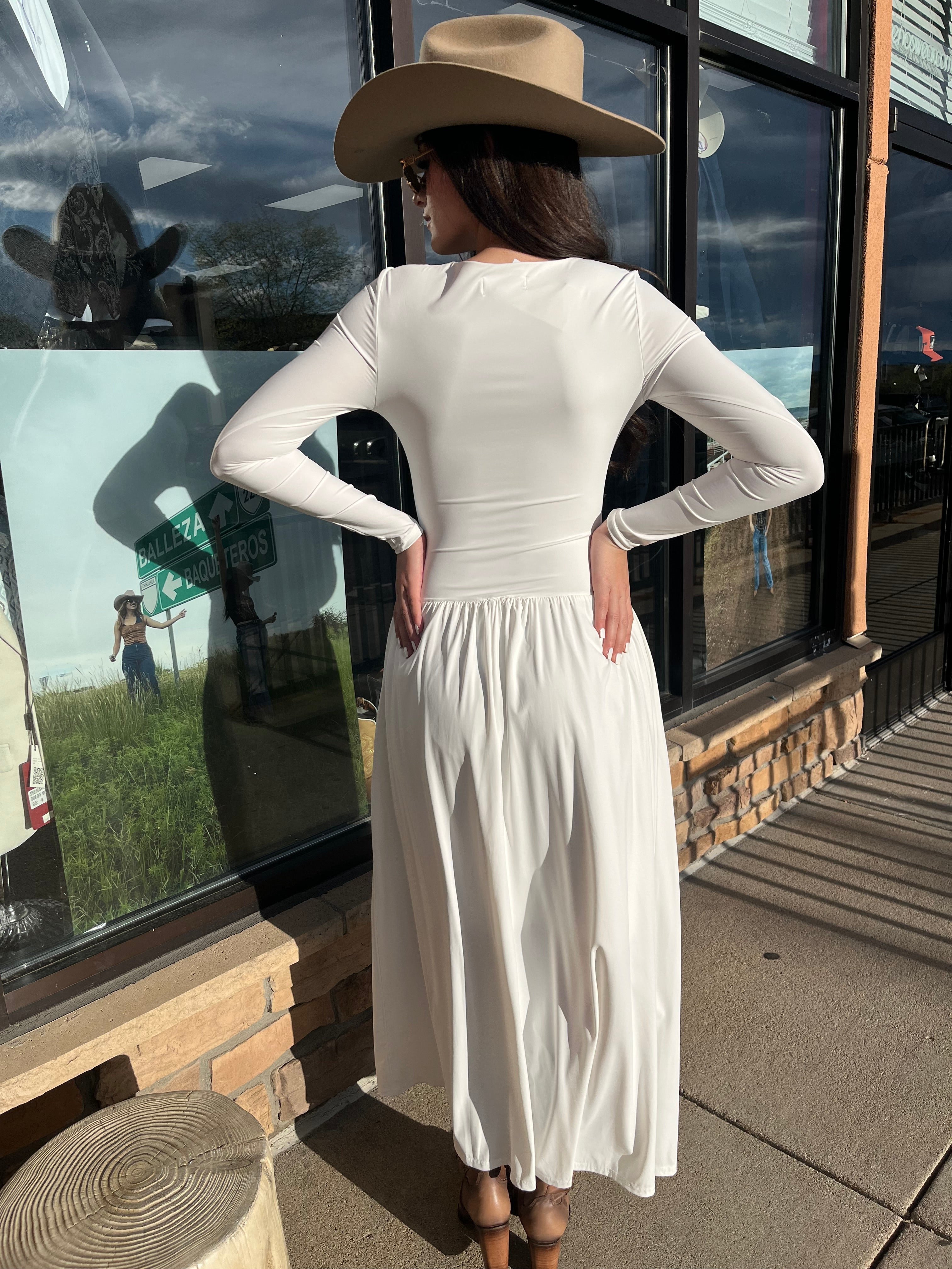 Elsa Dress White