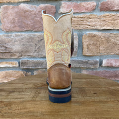 Boy's Artillero Tan Boots