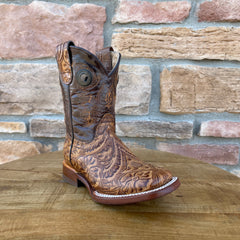 Boy's Orynx Floral Print Boots
