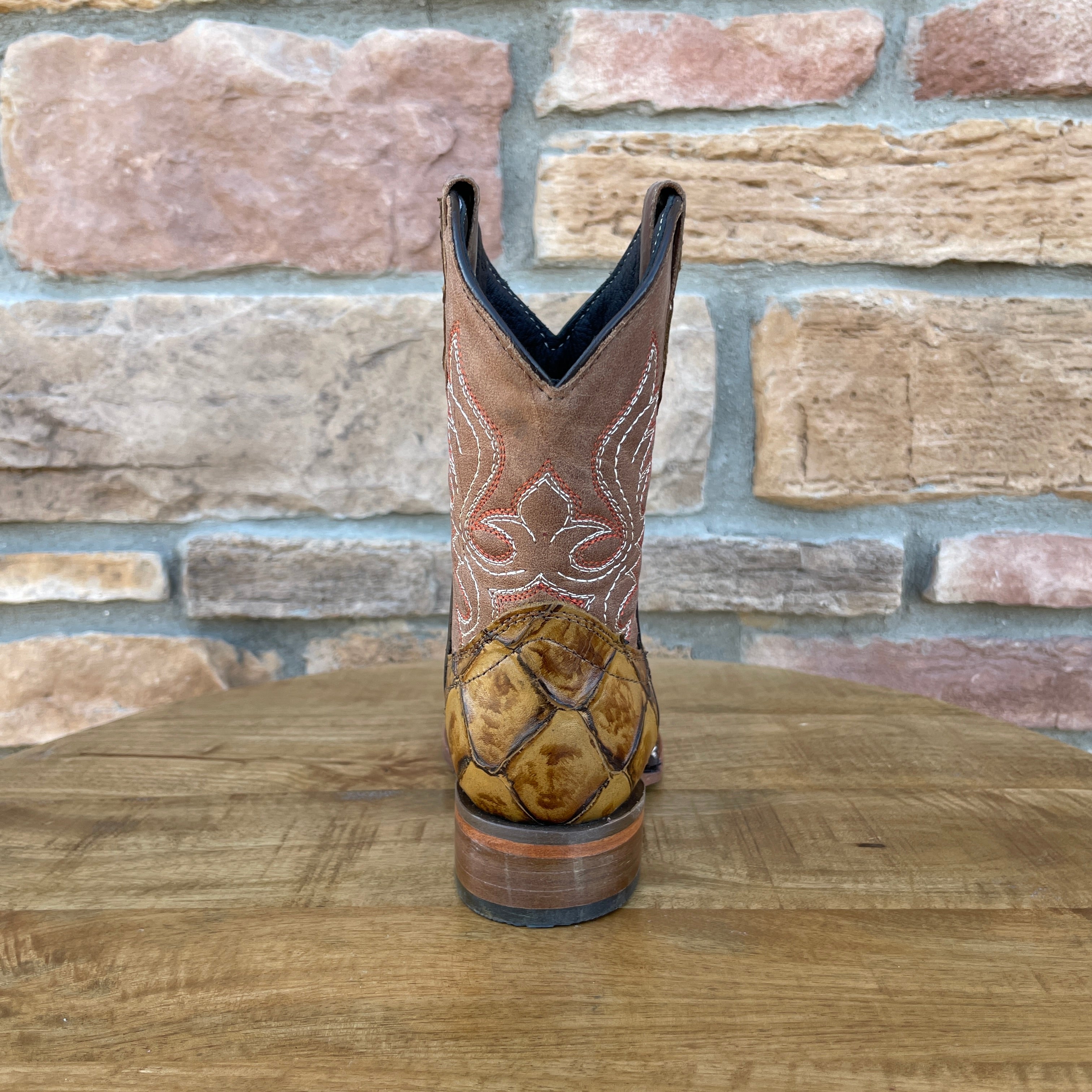 Boy's Orynx Fish Print Boots