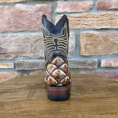 Boy's Tanner Mark Orynx Fish Print Boots