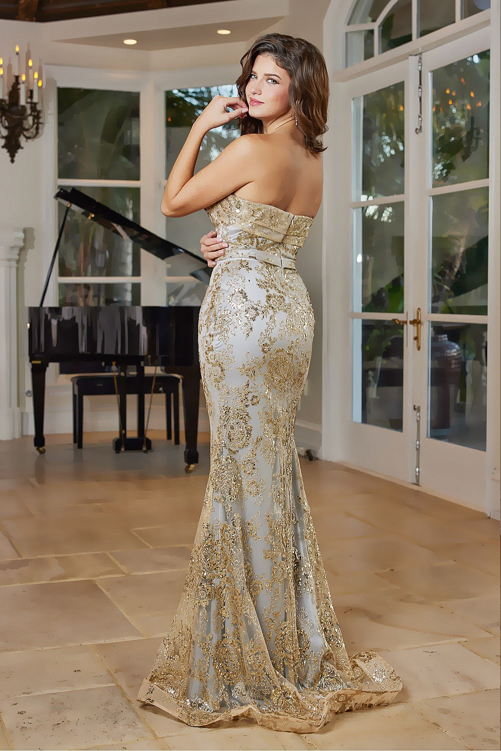 Adora Design Evening Gown 3107G