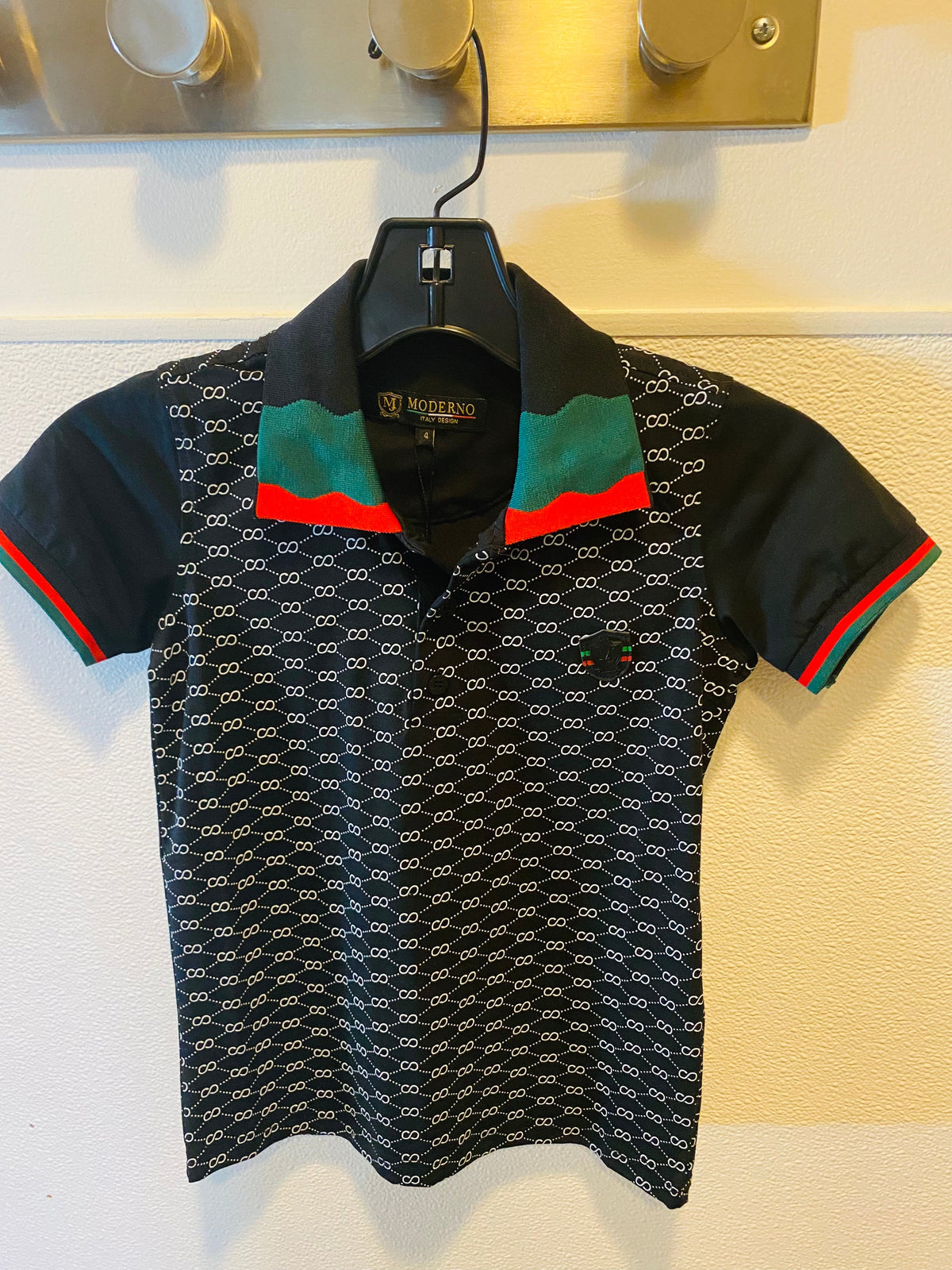 Jorge Black Print Shirt