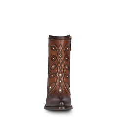 Cuadra Embroidery and Crystals Ankle Boot 3F89RS