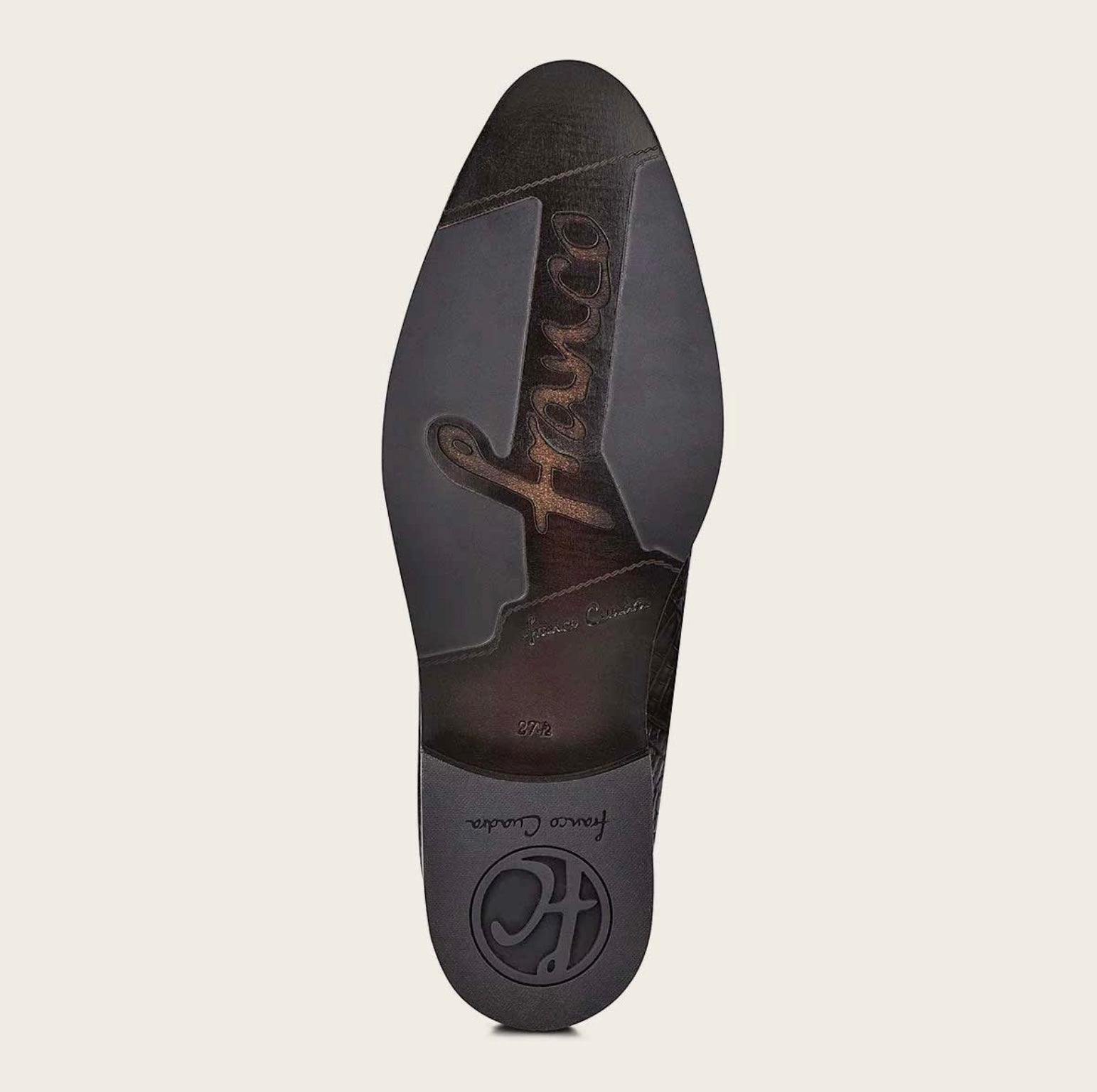 Men's Cuadra Brown Caiman Belly Ankle Boots FC657