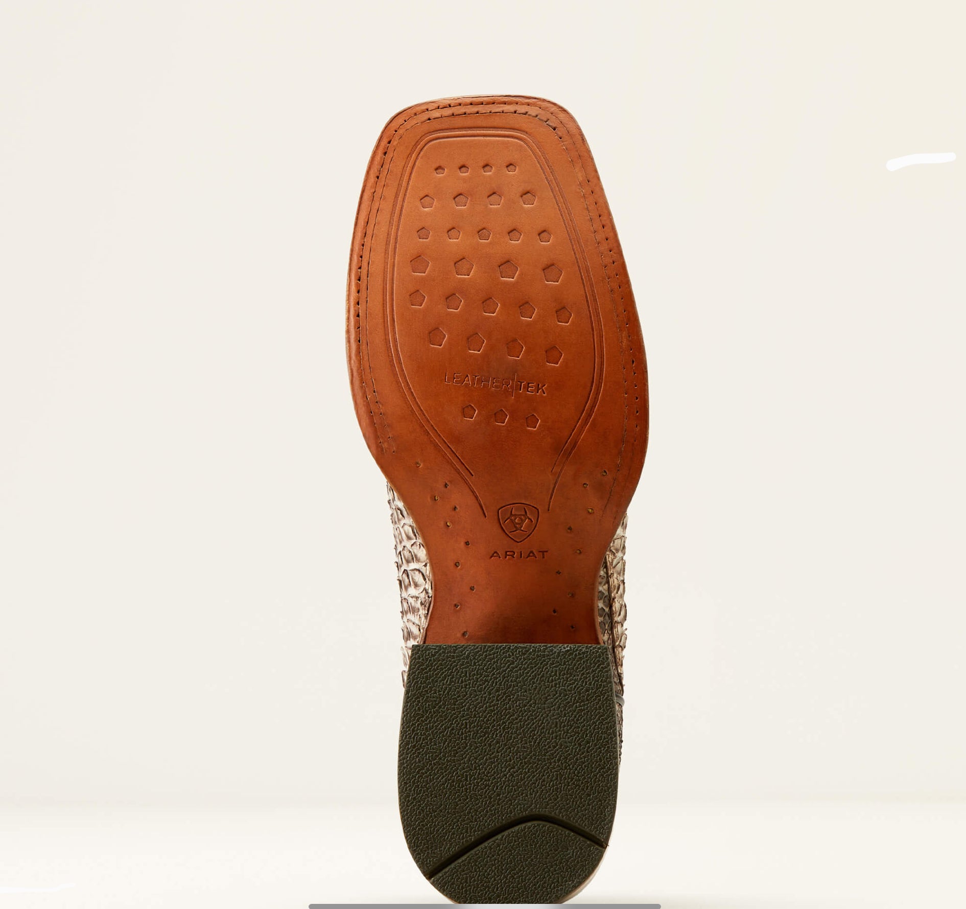 Men's Ariat Dry Gulch Tan Python Ancient Black Boots