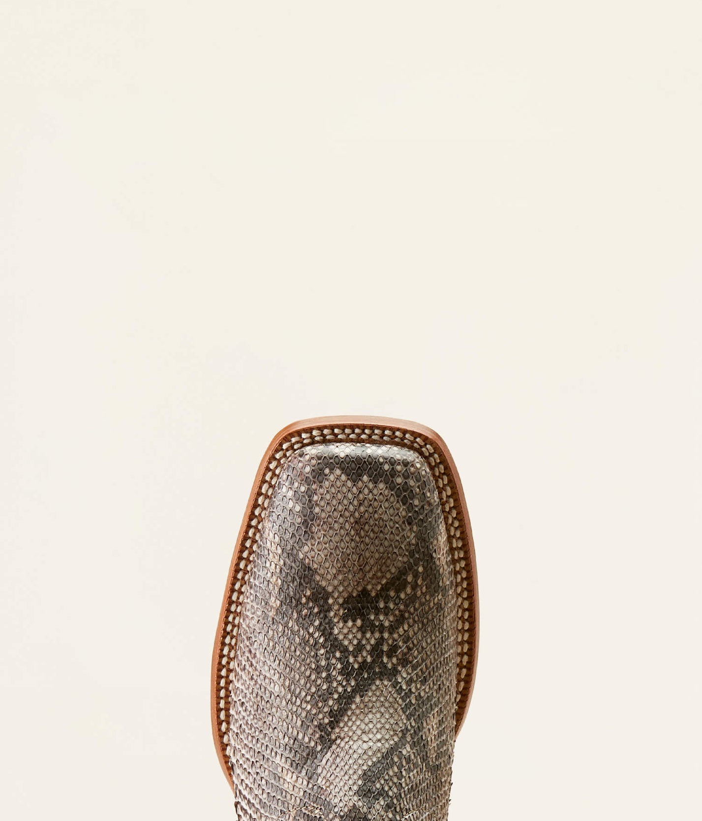 Men's Ariat Dry Gulch Tan Python Ancient Black Boots