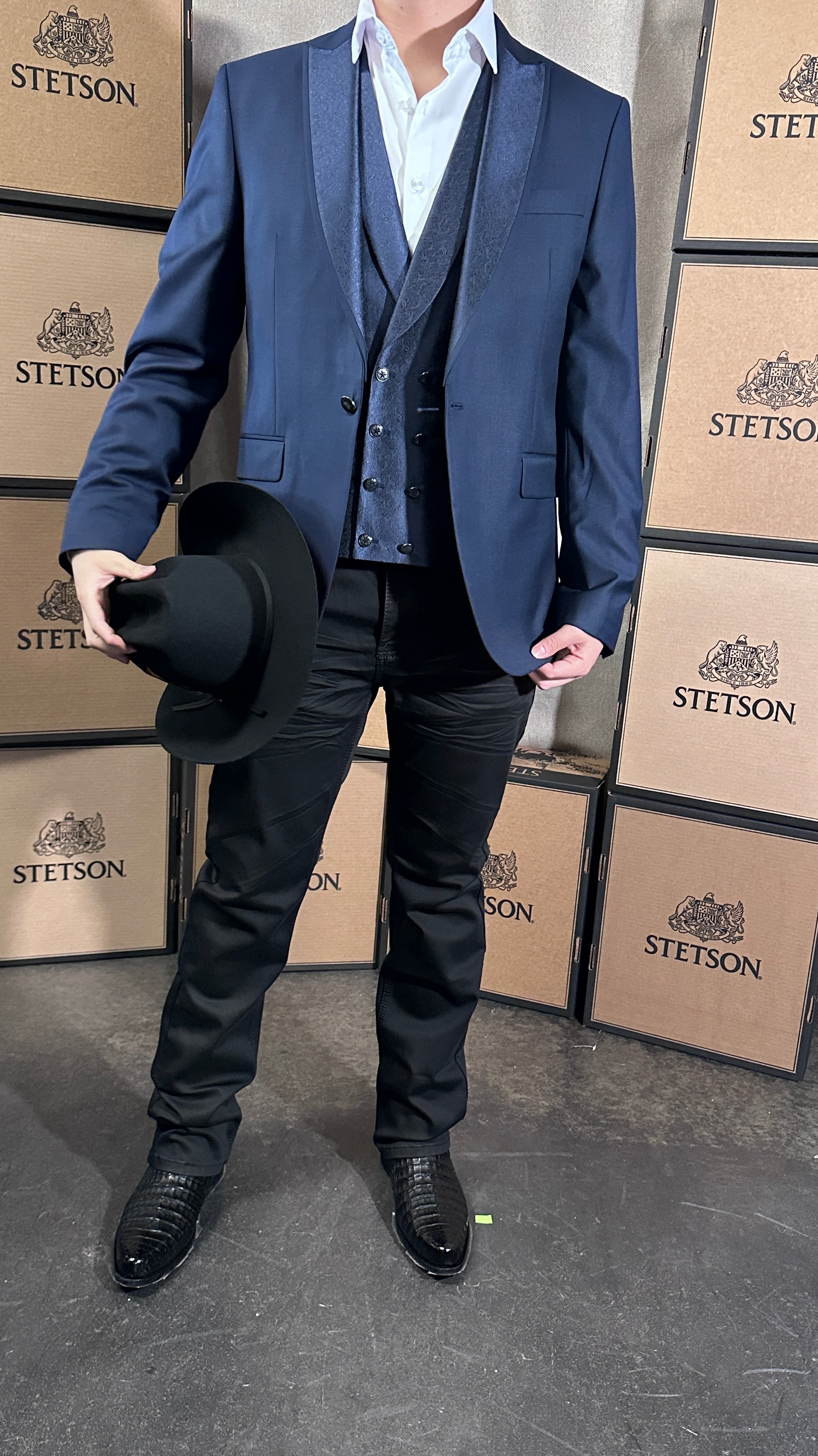 El Azul Western Luxury Suit-Moreno Collective
