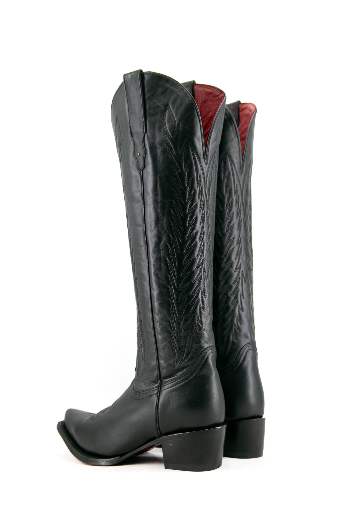 Rock'em Valentina Tall Red Bottom Snip Toe Cowgirl Boots