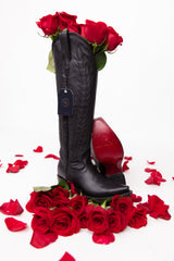 Rock'em Valentina Tall Red Bottom Snip Toe Cowgirl Boots