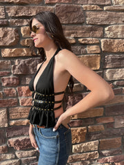 Steph Top Black