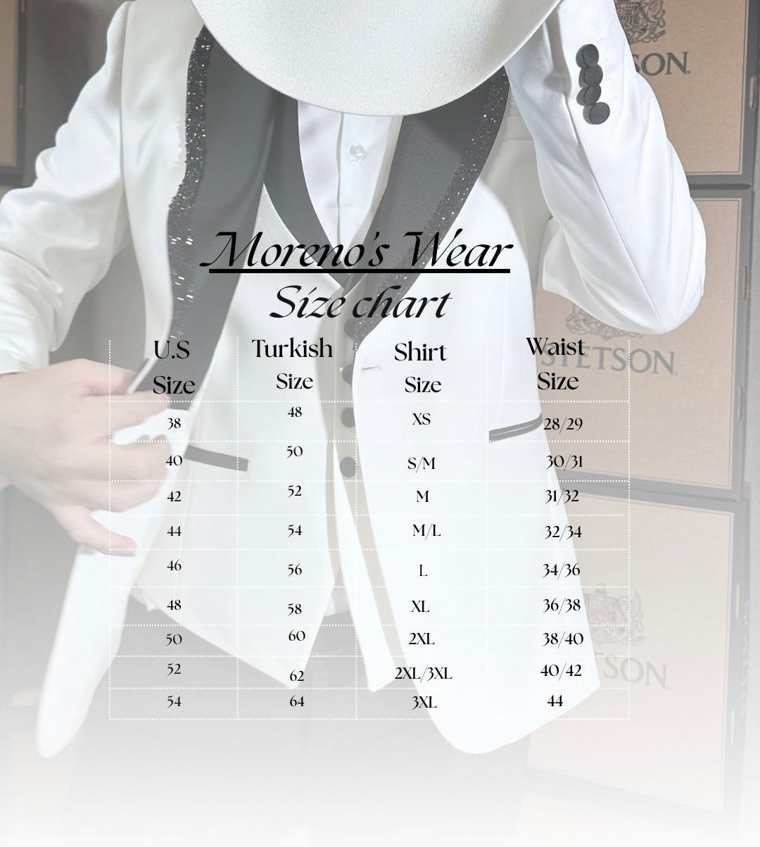 El Principe Western Luxury Suit-Moreno Collective