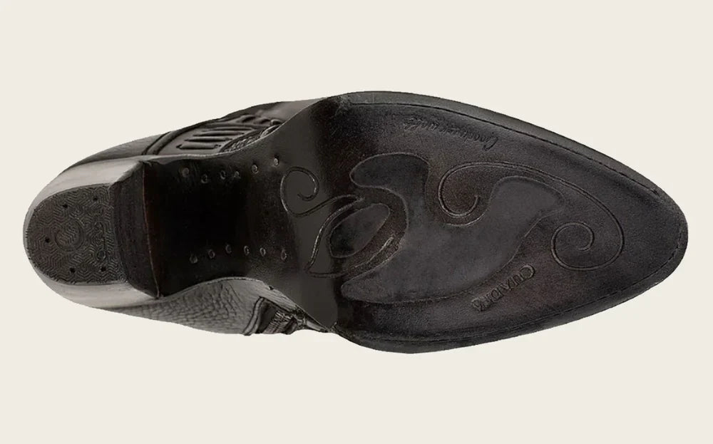 Cuadra Black Stingray Laser Tall Boots CU725